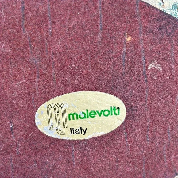 Malevolti Handmade Wood Brass Signed Italy Duck Multicolor Size 6.5"x4" - Picture 5 of 12